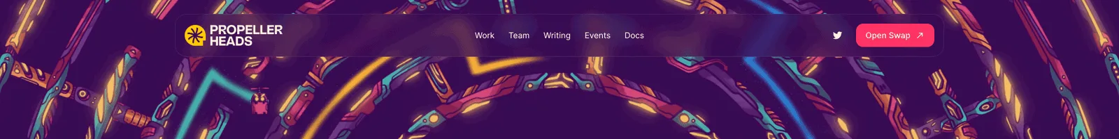 Hero · PropellerHeads landing page section