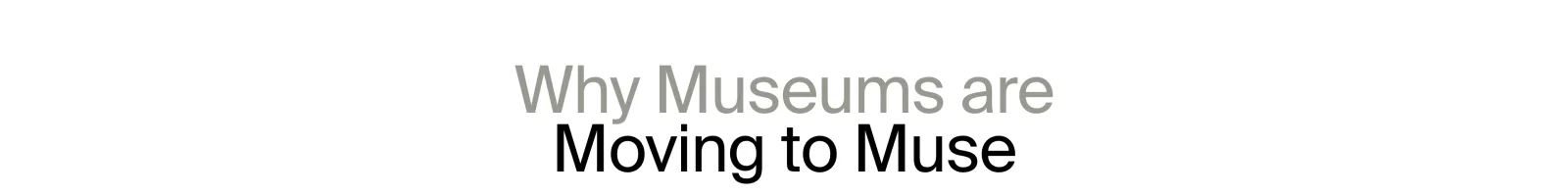 Muse landing page section