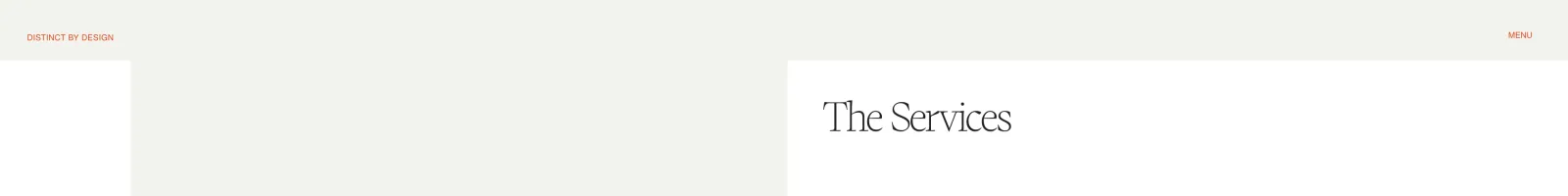 Ruehaus landing page section