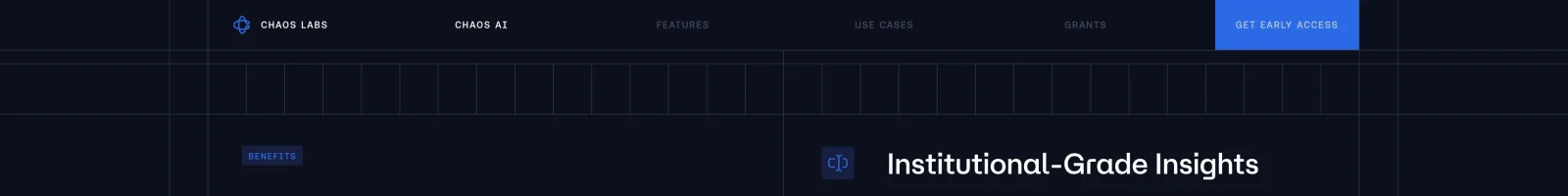chaoslabs landing page section