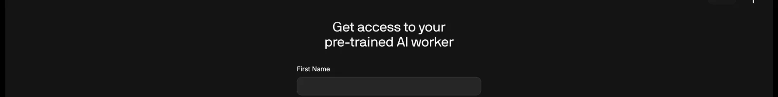 Ai.work landing page section