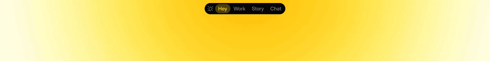 Hero · Daniel Sun landing page section