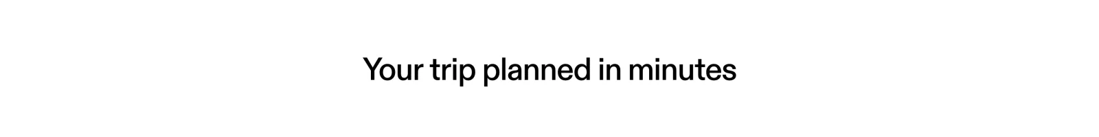 Arie landing page section