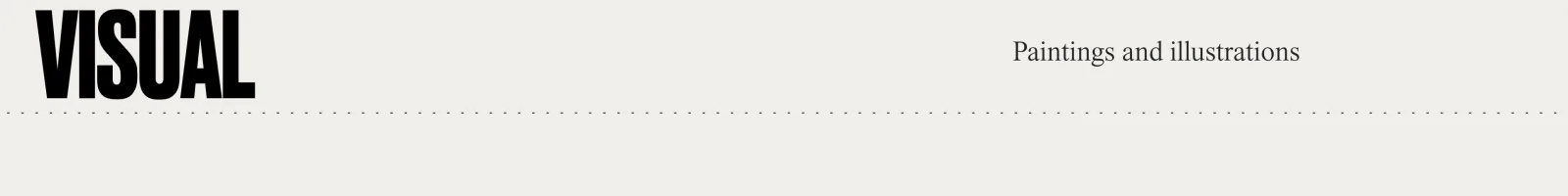 Radical Face landing page section