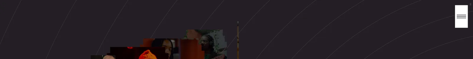 247artists landing page section