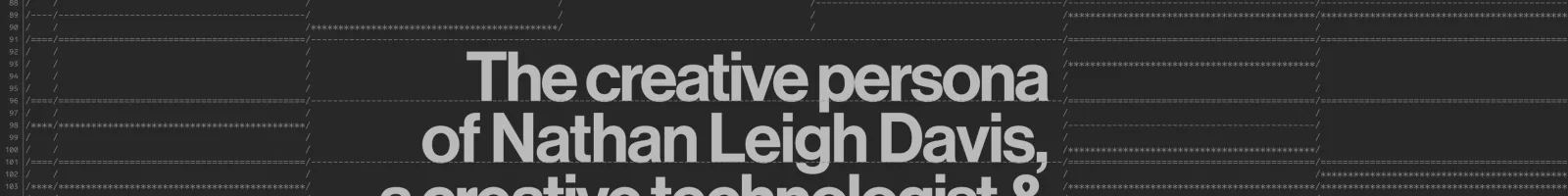 Fine Thought landing page section