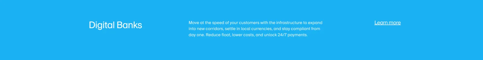 Lightspark landing page section