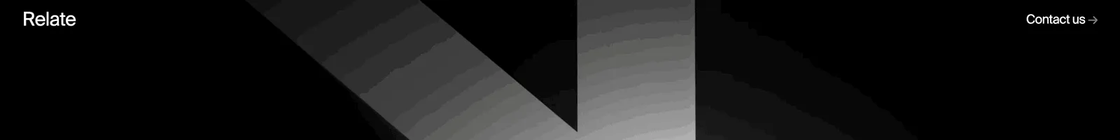 Hero · Relate Studio landing page section