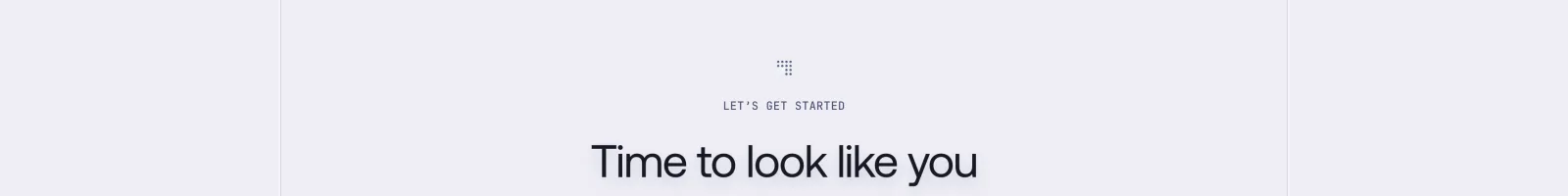Jords landing page section