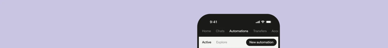 Era landing page section