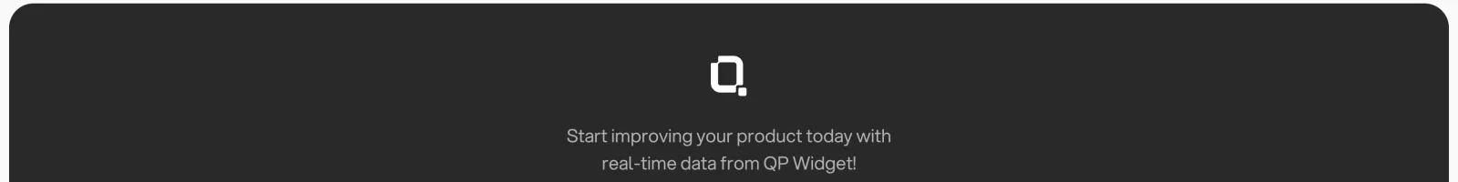 Qatchup landing page section