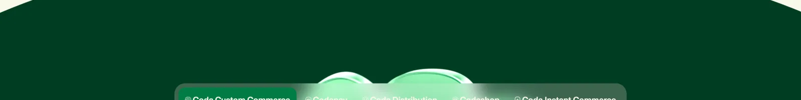 Coda landing page section