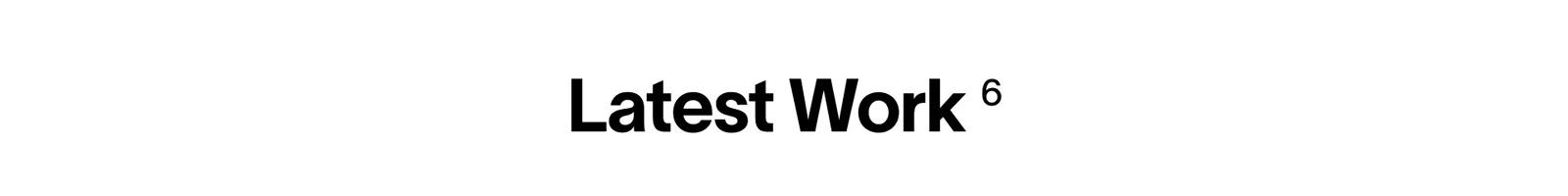Works · Los York Studio landing page section