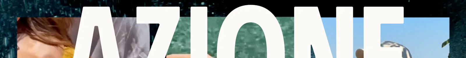 Azione landing page section