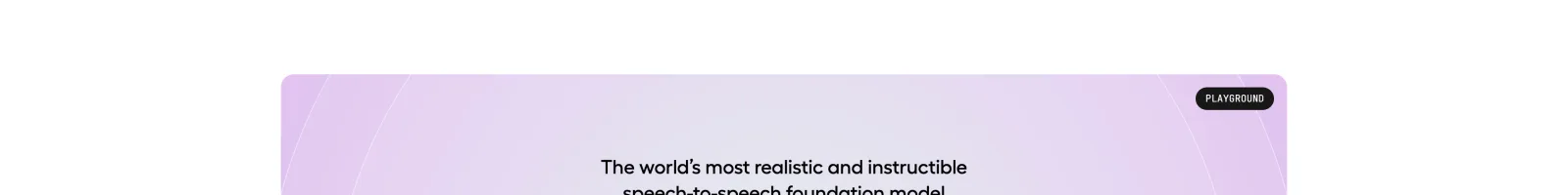 Hume.ai landing page section