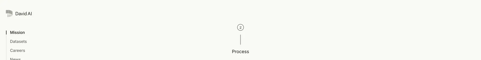 Withdavid.ai landing page section