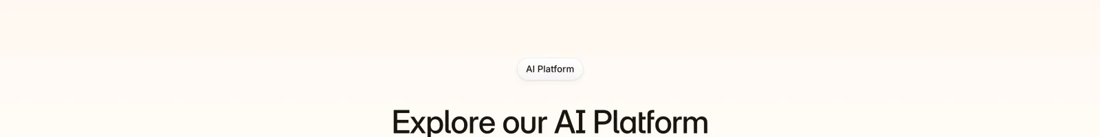 Helio Cloud landing page section