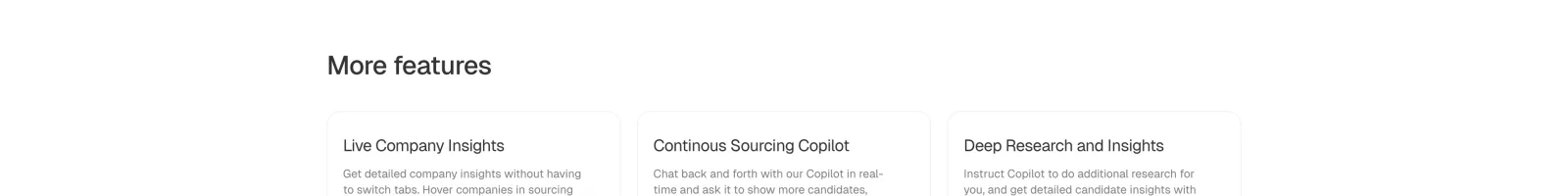 Wrangle landing page section