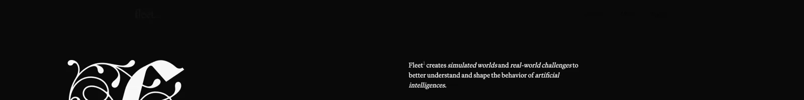 Fleet Ai landing page section