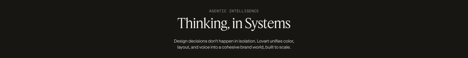 Lovart landing page section