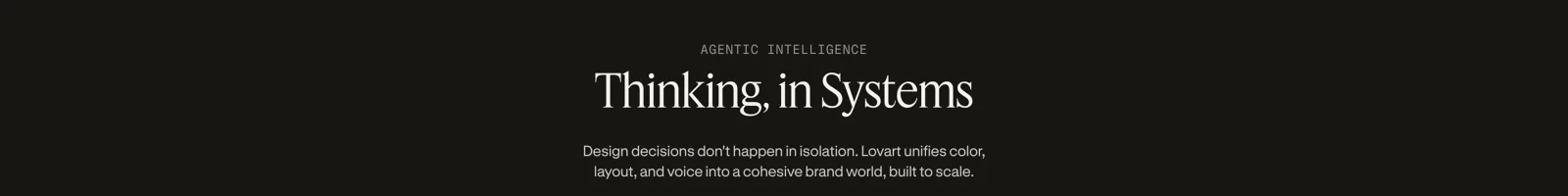 Lovart landing page section