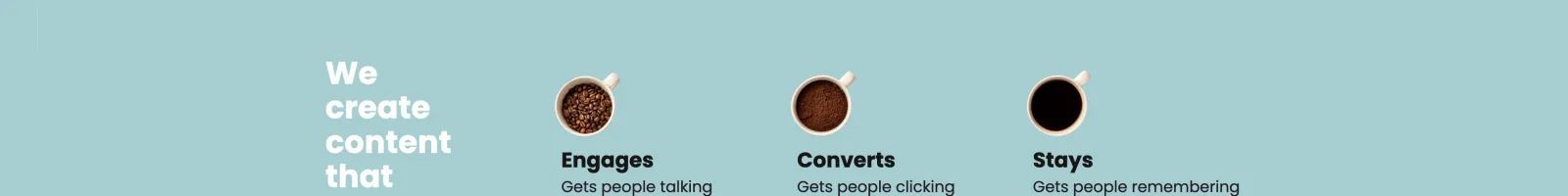 Brewitty landing page section