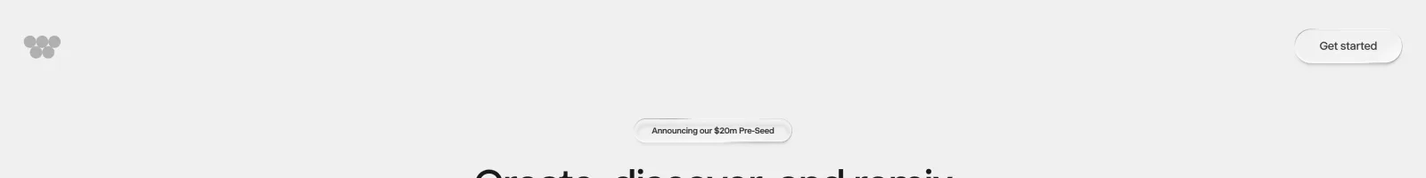 Wabi Ai landing page section