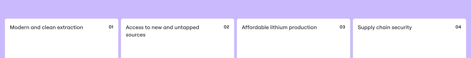 Lilac Solutions landing page section