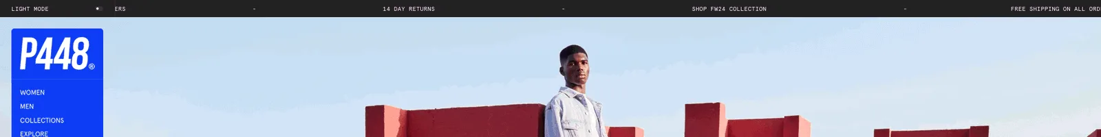 Hero · P448 landing page section