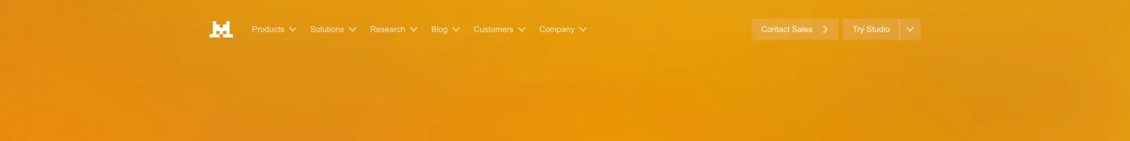 Mistral Ai landing page section