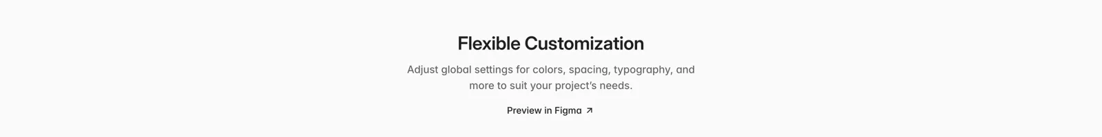 Sort UI landing page section