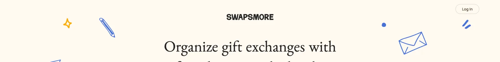 Swapsmore landing page section