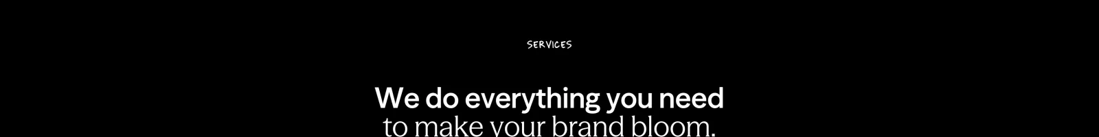 Poch landing page section