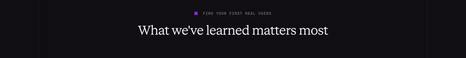 Primora landing page section