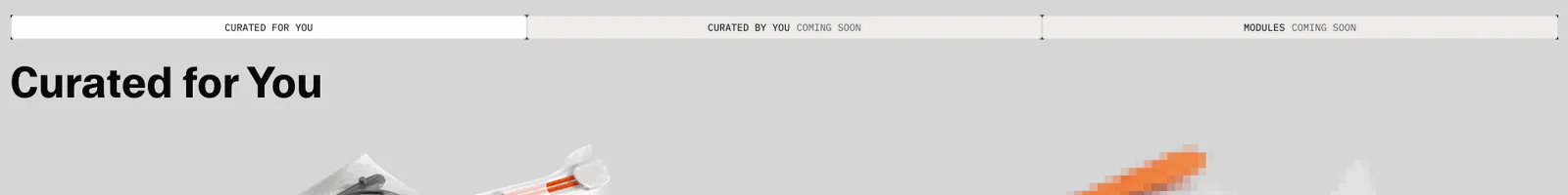 Catalog · Presq landing page section