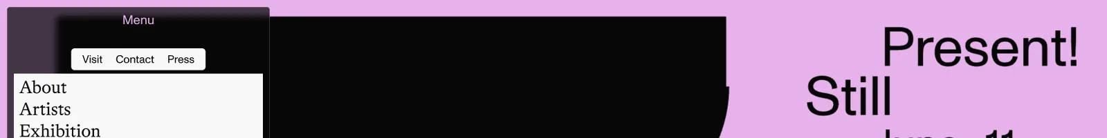 Hero · Berlin Biennale landing page section