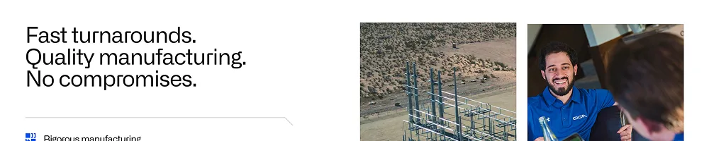 Features · Giga Energy landing page section