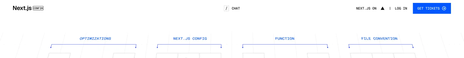 Hero · Next.js Conf landing page section