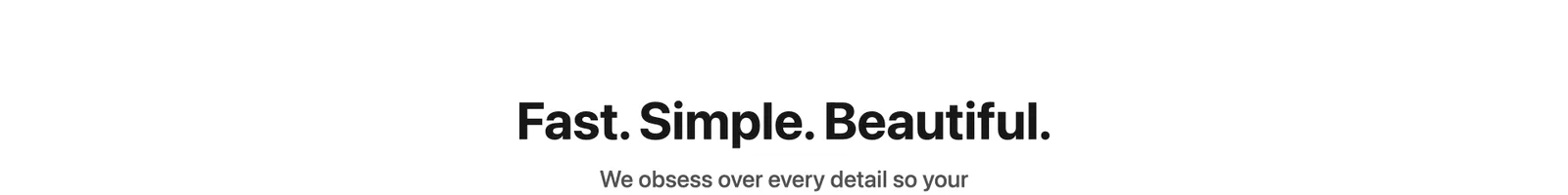 Footer · Campsite landing page section