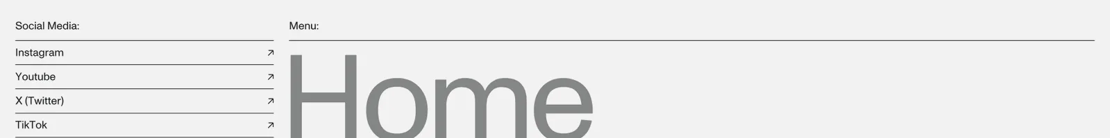 Footer · DES landing page section
