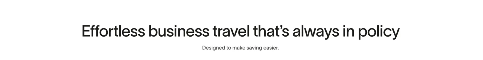 Features · Ramp Travel landing page section