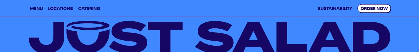 Hero · Just Salad landing page section