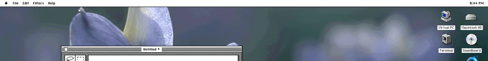 Hero · ryOS landing page section