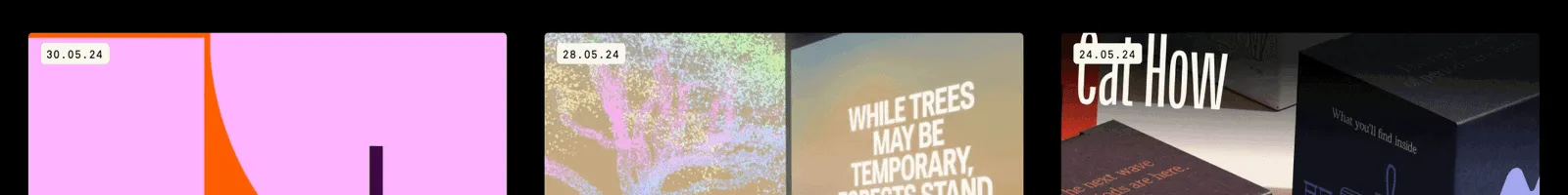 Articles · How&How landing page section
