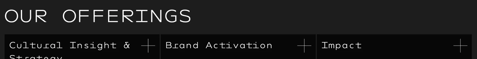 Catalog · Protein Agency landing page section