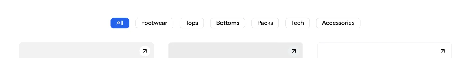 Catalog · Running Supply landing page section