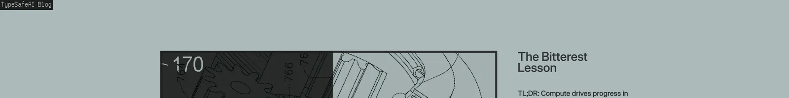 TypeSafe landing page section
