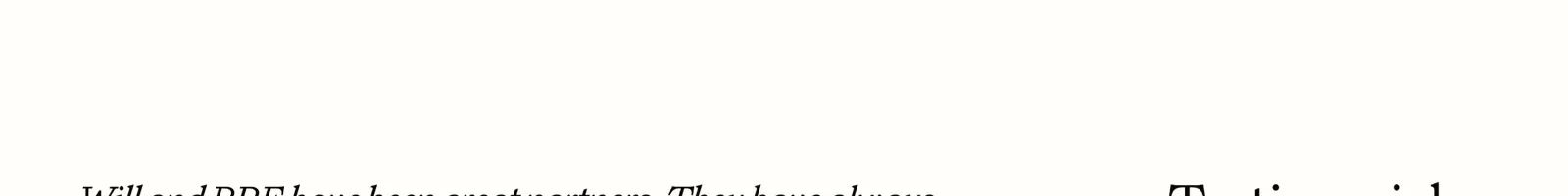 Reviews · RRE landing page section