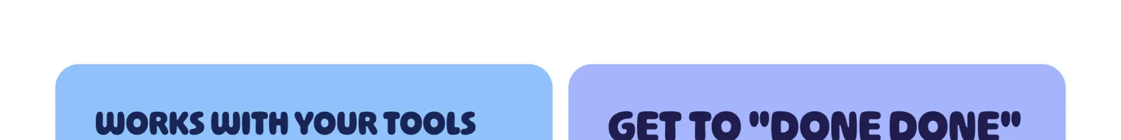 Bento · Makelog landing page section