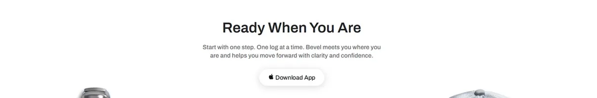 Bevel.health CTA section